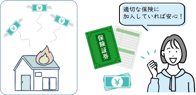 適切な火災保険に加入