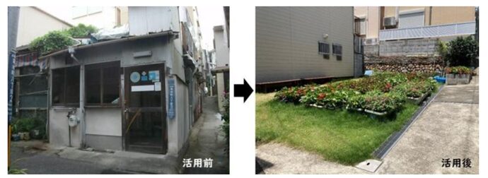 兵庫県神戸市　空き地活用事例